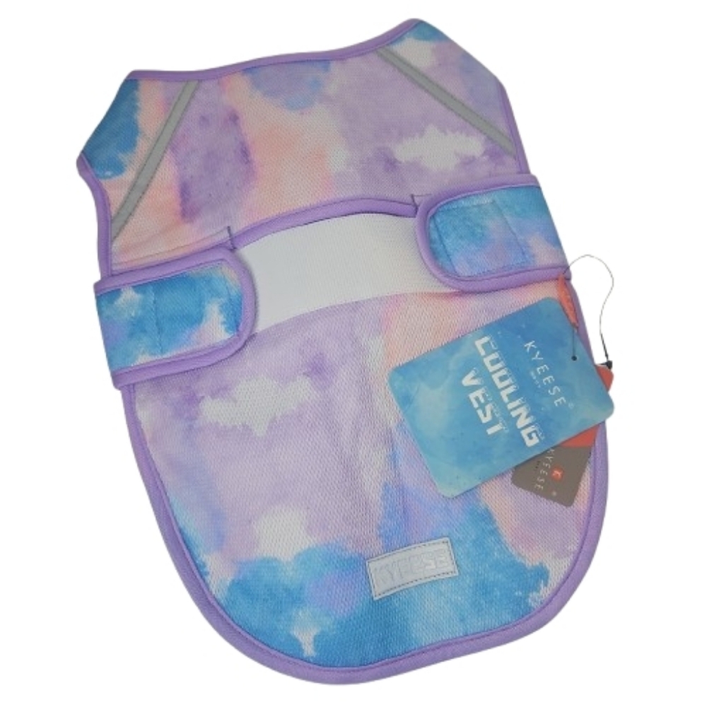 Vibrant Tie-Dye Dog Vest